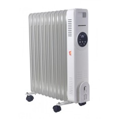 Calorifer electric cu ulei Heinner, 2500 W, 11 elementi, 3 setari de temperatura, Termostat ajustabil