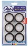 Banda izolatoare adeziva neagra 6 x 5 m UNIVERSAL Universal
