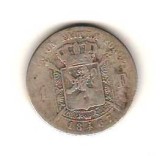 SV * Belgia 1 FRANC 1867 ARGINT .900 F, Europa