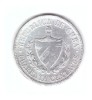 Moneda Cuba 40 centavos 1915, stare buna, curata, America Centrala si de Sud, Argint