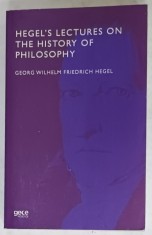 HEGEL &amp;#039;S LECTURES OF THE HISTORY OF PHILOSOPHY by GEORGE WILHELM FRIEDRICH HEGEL , 2021 foto