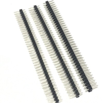 Bareta pini 2.54mm tata / 2x40 pin header male Arduino (b.255) foto