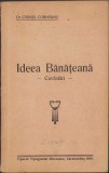 C381 Ideea Bănățeană, cuv&acirc;ntări de Cornel Corneanu, 1934, Caransebeș, cu ex-libris Aurel Bugariu și notă de m&acirc;nă a acestuia