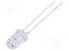 Dioda LED, 5mm, portocalie, 40000...48000mcd, 60mA, 2,3...2,8V, OPTOSUPPLY - OS5OKA5B61P