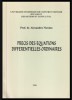 Precis des equations differentielles ordinaires Alexandru Nicolau dedicatie