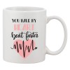 Cana alba personalizata &#039;You make my heart beat faster&#039;, INOVATIX&reg;. 330ml, Oem