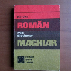 Eva Turcu - Mic dictionar roman - maghiar