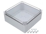 Carcasă Universală Policarbonat 300x300x132mm Transparentă