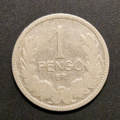 Ungaria 1 Pengo 1926 Argint foto