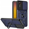 Husa Samsung Galaxy Xcover7 protectie camera Techsuit CamShield Series, albastru
