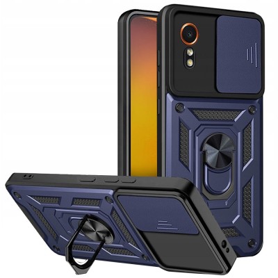 Husa Samsung Galaxy Xcover7 protectie camera Techsuit CamShield Series, albastru foto