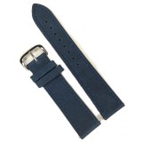 Curea Ceas Premium din Piele Full Grain &ndash; Albastru Deep Navy, Quick Release