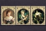 Cumpara ieftin ✅ ( S6 ) Chad 1971 "Regii Frantei " arta / tablouri Ludovic XVII , Maria Antoaneta , Ludovic XVI ", serie Mi. 356/358 , MNH ( original negumata )