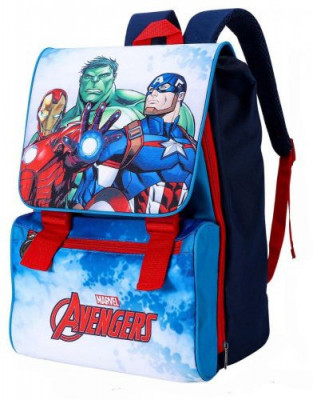 Ghiozdan ergonomic 16.5 inch Avengers pentru scoala foto