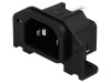 Conector Alimentare AC SCHURTER C14 IEC 60320 10A 250V Montare PCB/Panou