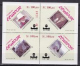 Ecuador 1990 fauna trenuri MI bl.146 MNH w62, Nestampilat