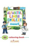 Alfabetul limbii engleze: Meserii (Colouring Book)