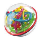 Joc educativ 3D labirint Addictaball Brainstorm, 19 cm, 6 ani+, Multicolor