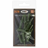 Cumpara ieftin NGT Heli/Chod Beads - Brown (maro)