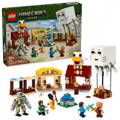 LEGO Atacul baloanelor Ghast asupra satului Quality Brand foto