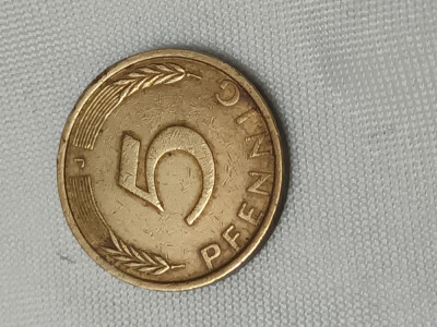 GERMANIA 5 pfennig 1971 foto