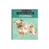 Brain Games - Sticker by Number - Puppies