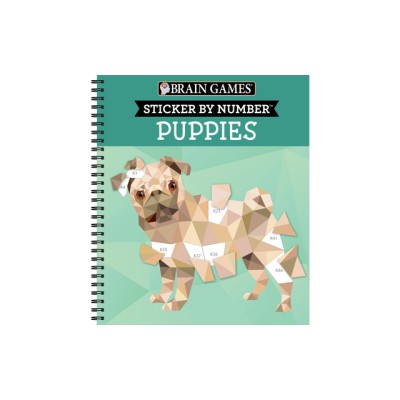 Brain Games - Sticker by Number - Puppies foto