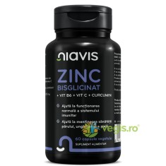 Zinc Bisglicinat + Vitamina B6 + Vitamina C + Curcumin 60cps