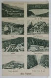 BAILE TUSNAD , FOTOMONTAJ CU OPT VEDERI DIN LOCALITATE , CARTE POSTALA ILUSTRATA , 1925, VEZI DESCRIEREA !