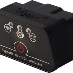 Interfata Diagnoza Multimarca Vgate, ICar2, Black, Bluetooth, OBD2