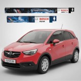 Cumpara ieftin Set 3 ștergatoare OPEL CROSSLAND X Van din 2018-2019, pentru parbriz si luneta, Bosch din cauciuc grafitat