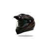 Casca Moto Enduro/ATV Ufo Aries Negru/Rosu L (59-60cm) MBS