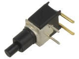 Comutator SPDT acţionat prin apăsare 0,02A/20VAC, PCB - APEM