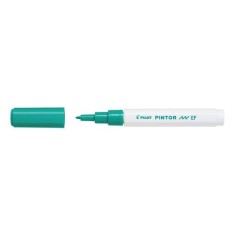 Marker cu vopsea Pilot Pintor Pastel EF culori pastelate 0.7mm Marker cu vopsea Pilot Pintor varf rotund 0.7 mm verde