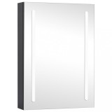 Dulap de baie cu oglinda si LED-uri, 50x13x70 cm