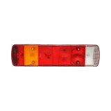 Lampa stop spate stanga Breckner Germany 24V pentru camion Scania, 520x130x90 mm, distanta gauri prindere 155 mm