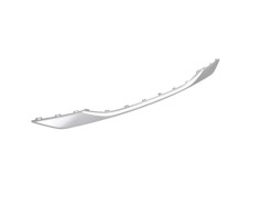 Ornament spoiler bara protectie Peugeot 2008/E-2008, 11.2019-01.2024, montare fata, argintiu, RapidAuto