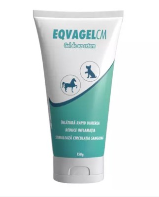 Gel de uz extern impotriva durerii si a inflamatiei la cabaline si caini Eqvagel CM, 150 g foto