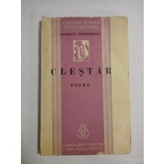 CLESTAR Poeme - Cicerone THEODORESCU - Bucuresti, 1936