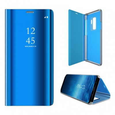 Husa Flip Carte CLEAR VIEW Samsung A105 Galaxy A10 Blue foto