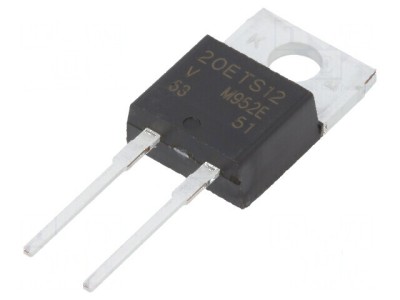 Diodă redresoare THT 1,2kV 20A TO220AC foto