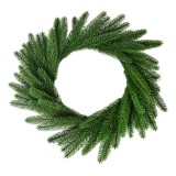 Cumpara ieftin Coronita Craciun brad artificial verde &Oslash; 55x7 cm