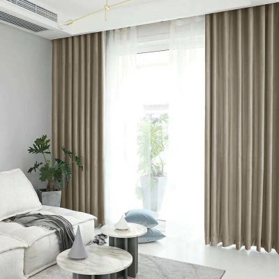 Draperie din catifea blackout cu rejansa transparenta cu ate pentru galerie, Madison, 150x245 cm, densitate 700 g/ml, Stonewall, 1 buc foto