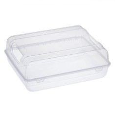 Cutie Depozitare Pantofi, Model Universal, Dimensiuni 35.7x29x13.3cm, Transparent, Plastic