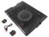 Suport de răcire USB pentru notebook negru 0,5m