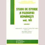 Colectiv - Studii de istorie a filosofiei romanesti. Vol. VII. Supliment - 137023
