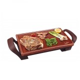 Grill electric din teracota Electro, 1600 W, 46 x 28 cm
