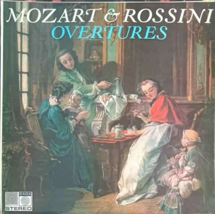 Disc vinil, LP. Overtures-MOZART, ROSSINI-243069