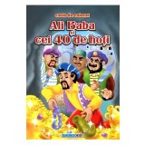 Ali Baba si cei 40 de hoti - Carte de colorat