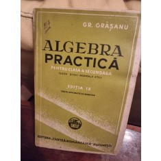 Algebra practica pentru clasa 4 secundara - Gr. Orasanu